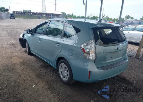 2014 Toyota Prius V Two from USA, damaged, VIN JTDZN3EU2EJ015137